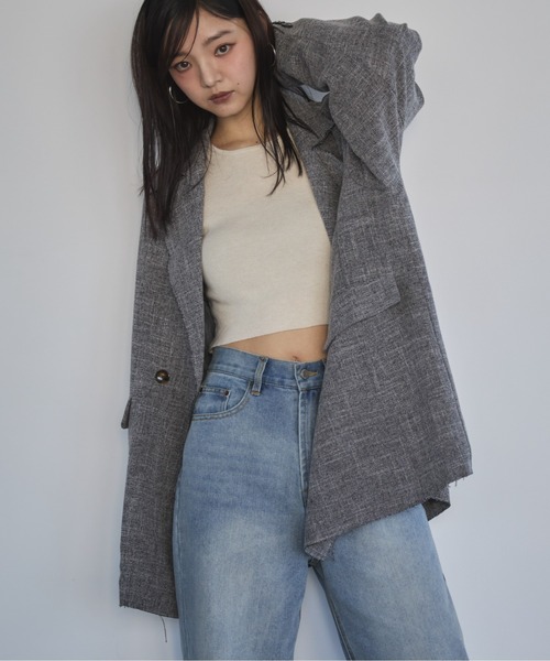 feepur ジャケット テーラードジャケット 「セットアップ可