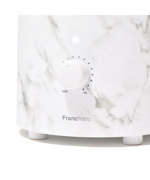 Francfranc カーラ超音波式加湿器 マーブル : ZOZOTOWN Yahoo!店