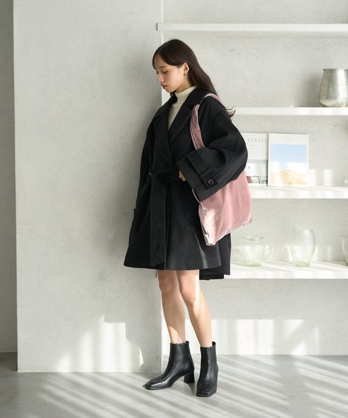 earth music&ecology コート アウター ミドル丈コート