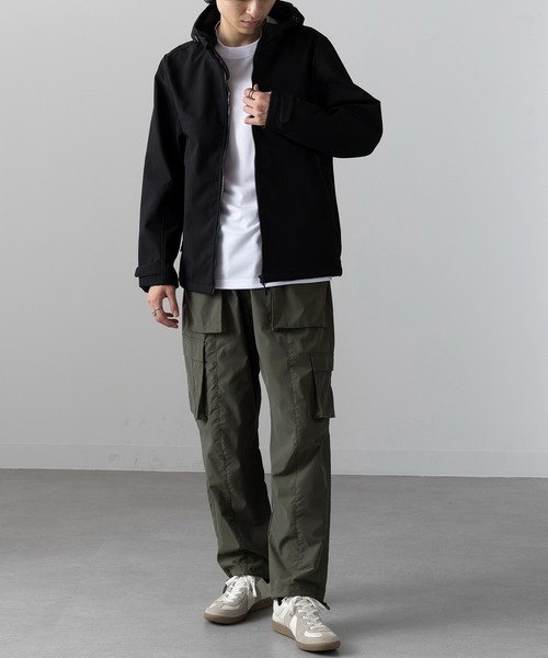 wundou パーカー 「wundou」裏フリースパーカージャケット P4211