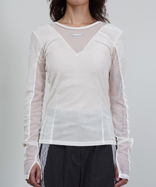 PRANK PROJECT tシャツ 2WAYベロアトップ゜/ 2way Velor Top