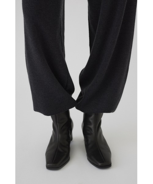 RIM.ARK ブーツ Lowheel leather middle boots ローヒールレザー