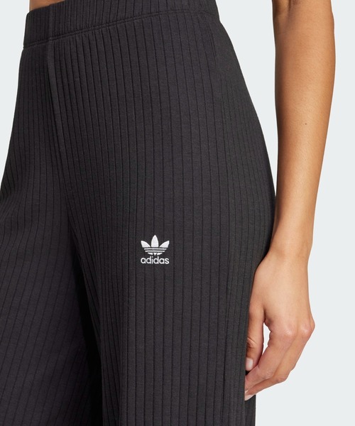adidas☆ESSENTIALS WIDE RIBBED PANTS リブ パンツ 2色【UK発】 adidas Originals ESSENTIALS WIDE RIBBED PANTS - Trousers