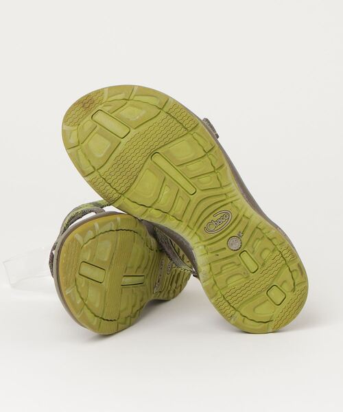 [Chaco] Flat сандалии US6 зеленый женский 