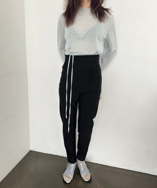 EDIT. FOR LULU スラックス パンツ 「追加3」abc ハイウエスト