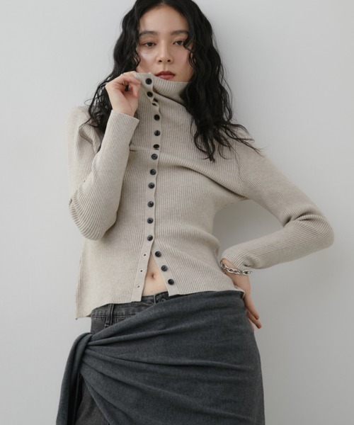 Aunt Marie's（アントマリーズ） ニット セーター 2WAYハイネック