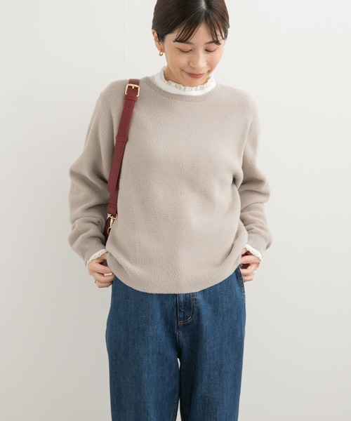 URBAN RESEARCH DOORS ニット セーター ミニシャギーニット
