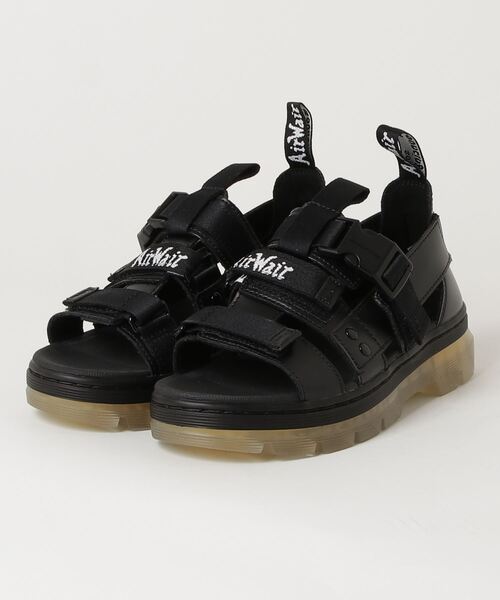 Dr. Martens ブラック サンダル　UK4 Dr.Martens 「Dr. Martens」 フラットサンダル UK4 ブラック