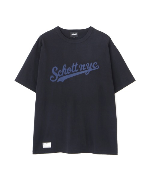 Schott ショット T-SHIRT CURSIVE SCRIPT 半袖Tシャツ ショット Schott T-SHIRT CURSIVE SCRIPT カーシヴ スクリプト