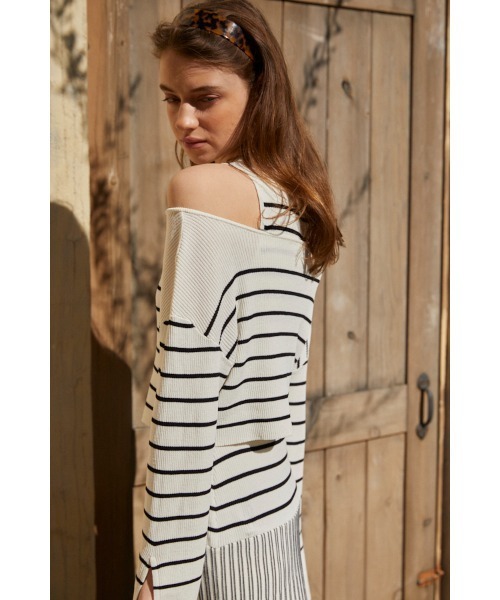 Estella.K ワンピース Our Song Knit Dress Set バイカラー