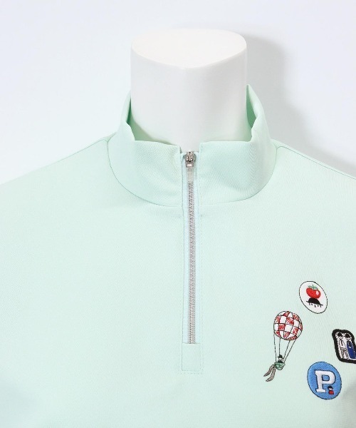 Picone CLUB（ピッコーネクラブ） tシャツ ハーフジップUVプルオーバー