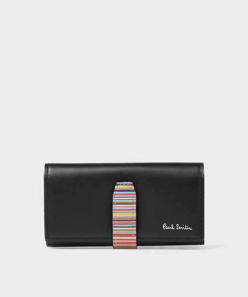 【新品未使用】ポールスミス　キーケース　シグネチャーストライプタブ 楽天市場】ポールスミス Paul Smith メンズ シグネチャー