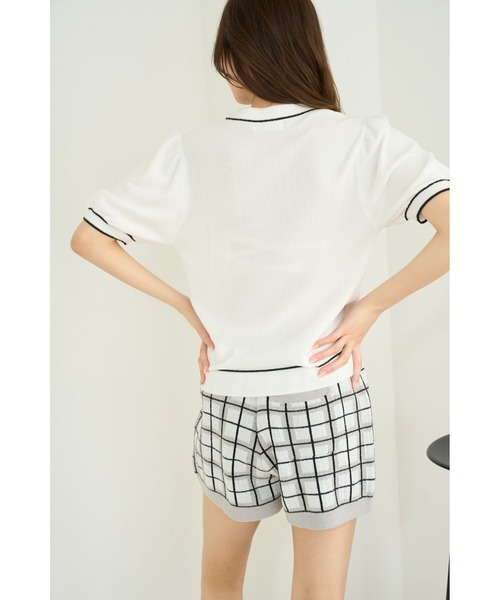 スナイデルホーム♡新品 ロゴ ジャガードニット ルームウェア セットアップ SNIDEL HOME パジャマ ルームウェア ロゴジャガードニット