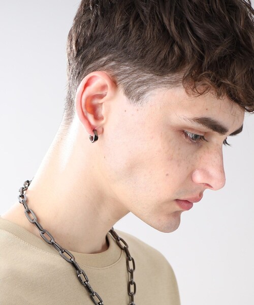 TAKEO KIKUCHI（タケオキクチ） ピアス ペンタゴンカットピアス メンズ