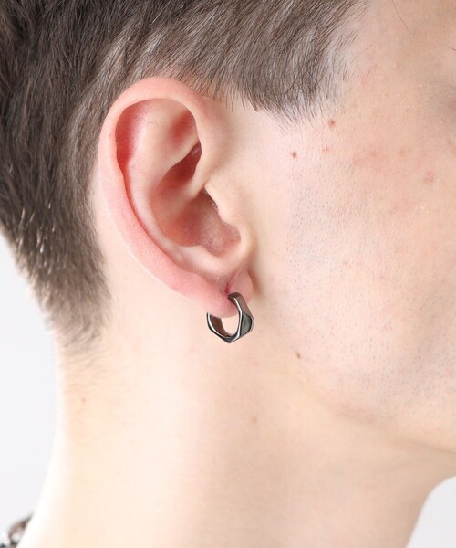 TAKEO KIKUCHI（タケオキクチ） ピアス ペンタゴンカットピアス メンズ