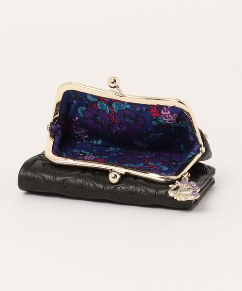 KUIPO｜アナスイ ANNA SUI ピーコック 二つ折り口金長財布