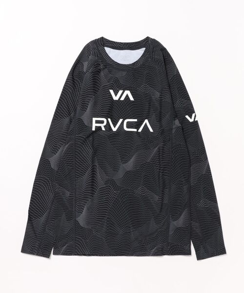 RVCA ラッシュガード メンズ 「VA SPORT」 VA RASH LS 長袖
