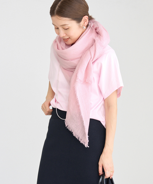 IENA ストール NIMNIMDUAI/ニムニムデュアイCASHMERE WOOL