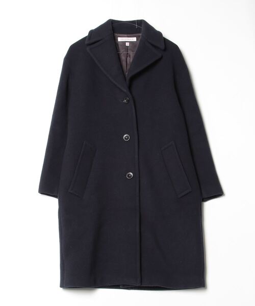 ドレステリア　ヘリテージステンドカラーコート ネイビー　38 DRESSTERIOR（ドレステリア） チェスターコート 38 ネイビー