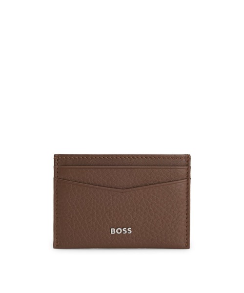 BOSS（HUGO BOSS） カードケース グレインレザー カードホルダー