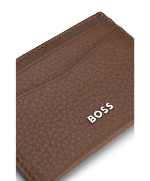 BOSS（HUGO BOSS） カードケース グレインレザー カードホルダー