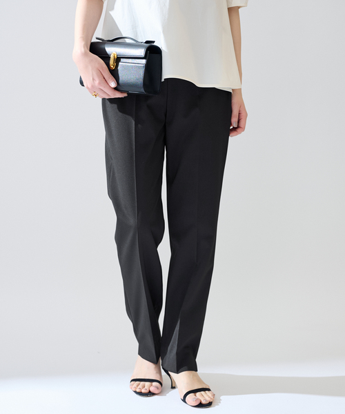 VERMEIL par iena スラックス パンツ スティックパンツ