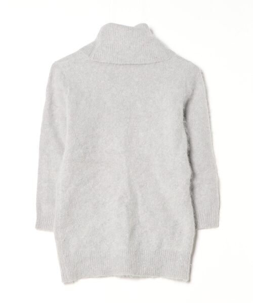 「ESTNATION bis」 タートルネックニット 38 グレー レディース_画像2