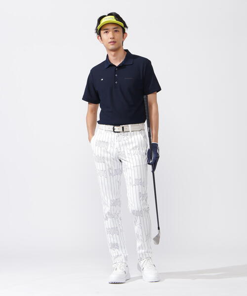 PEARLY GATES - 試着のみ新品　メンズ　PEARLY GATES　ポロシャツ PEARLY GATES ポロシャツ 「PEARLY GATES」Pe格子サッカー半袖