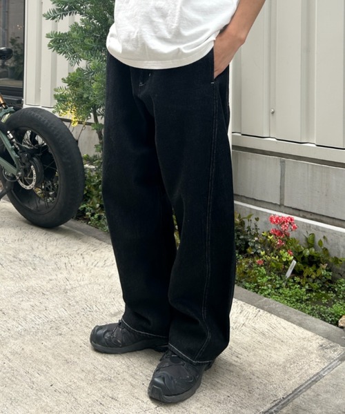 BROKEN BASE（ブロークンベース） マルチサイズ ジーンズ イレギュラー