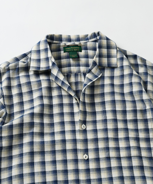 【完売】JOURNAL STANDARD relume チェックシャツ JOURNAL STANDARD relume シャツ グランジ プリントネル