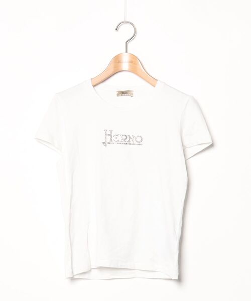 「新商品」に関するプレスリリース 半袖Tシャツ 「HERNO」 HERNO 42 レディース ホワイト トップス