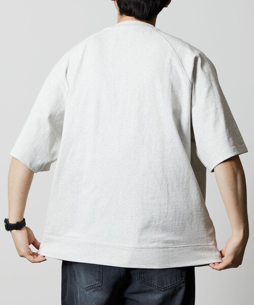 「FREAK'S STORE」 半袖Tシャツ SMALL グレイッシュベージュ メンズ