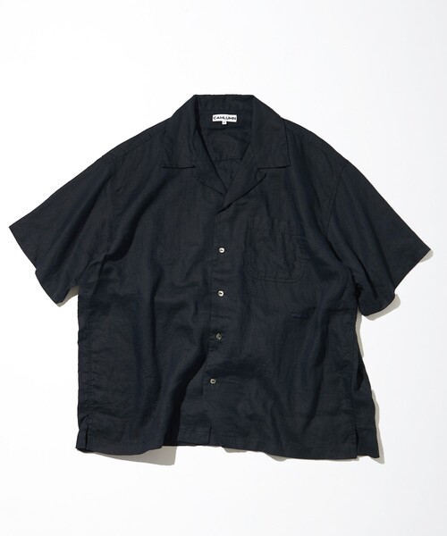 CAHLUMN シャツ CAHLUMN/カウラム Belgium Linen Open Collar