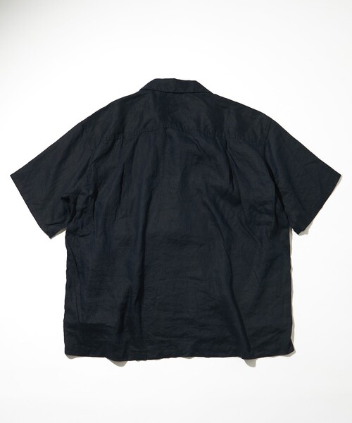 トップス CAHLUMN Belgium Linen Open Collar Shirt CAHLUMN/Belgium Linen Open Collar Shirt 1.1｜Daytona Park