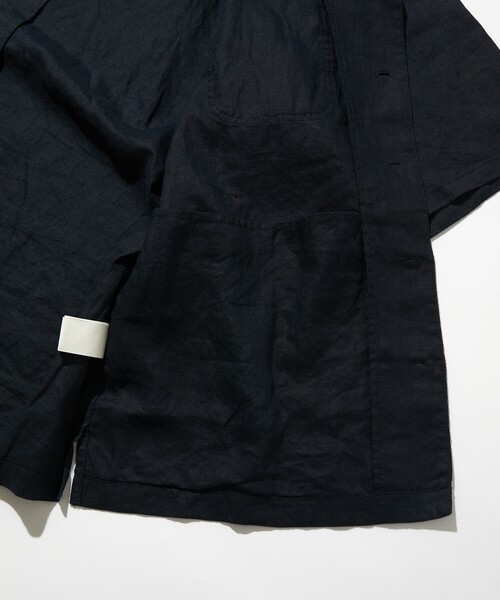 CAHLUMN シャツ CAHLUMN/カウラム Belgium Linen Open Collar