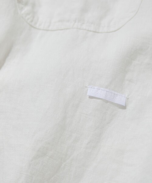 CAHLUMN シャツ CAHLUMN/カウラム Belgium Linen Open Collar