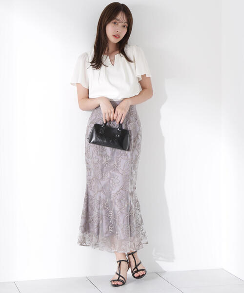 ブラウス シャツ タックパールバーブラウス / 1215110506 レディース タックパールバーブラウス | PROPORTION BODY DRESSING