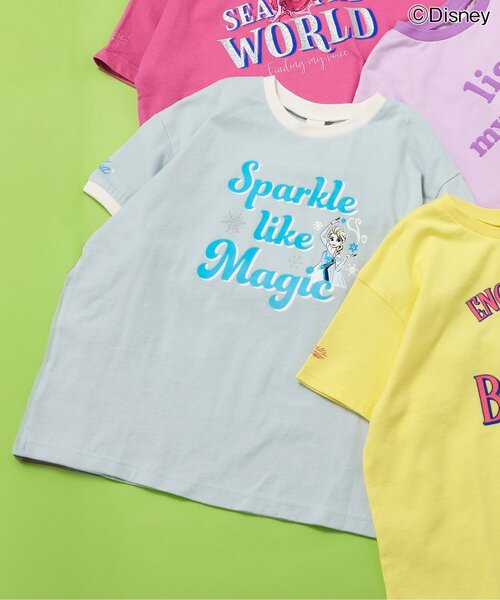 Disney（ディズニー） tシャツ ディズニープリンセス・FROZEN/ロゴT