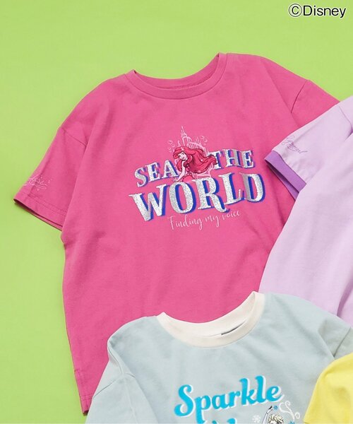 Disney（ディズニー） tシャツ ディズニープリンセス・FROZEN/ロゴT