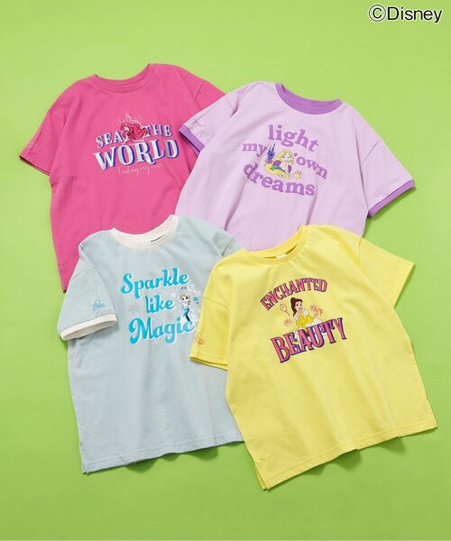Disney（ディズニー） tシャツ ディズニープリンセス・FROZEN/ロゴT