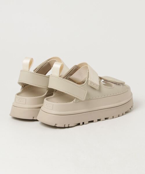 [UGG] Flat сандалии 23cm бежевый женский 