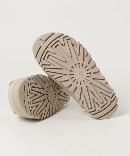 [UGG] Flat сандалии 23cm бежевый женский 