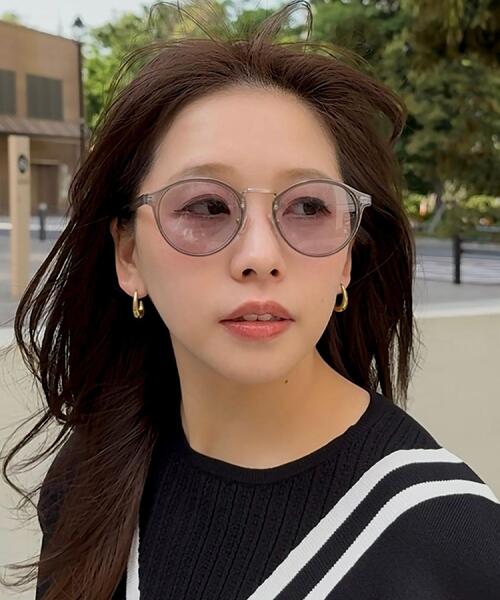 Olga Gorinさん専用 grove サングラス 「調光」メタルコンビサングラス レディース