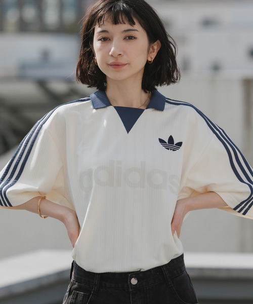 トップス [ADIDAS ] Collared Goalie Top : 3color adidas（アディダス） tシャツ COLLARED GOALIE 半袖トップス メンズ