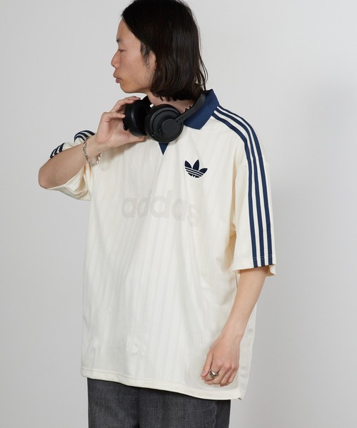 トップス [ADIDAS ] Collared Goalie Top : 3color adidas COLLARED GOALIE / アディダス 襟付きゴーリートップ（ジャージ