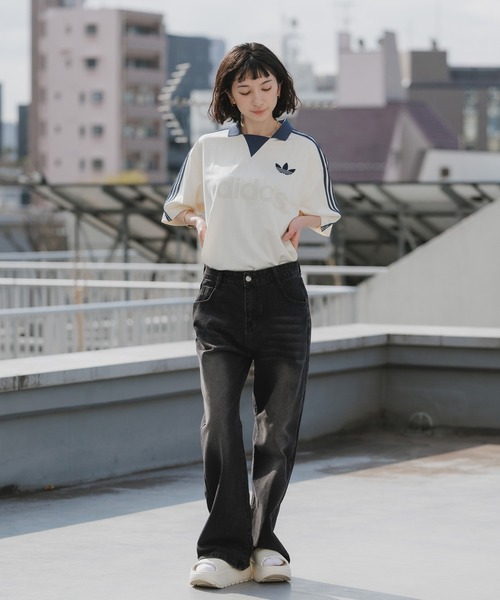 トップス [ADIDAS ] Collared Goalie Top : 3color ☆ADIDAS☆COLLARED GOALIE TOP アディダス ゴーリートップ (adidas/T