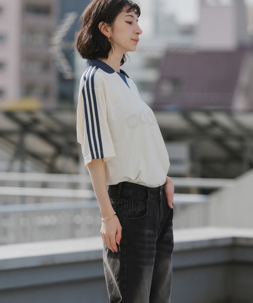 トップス [ADIDAS ] Collared Goalie Top : 3color ☆ADIDAS☆COLLARED GOALIE TOP アディダス ゴーリートップ (adidas/T