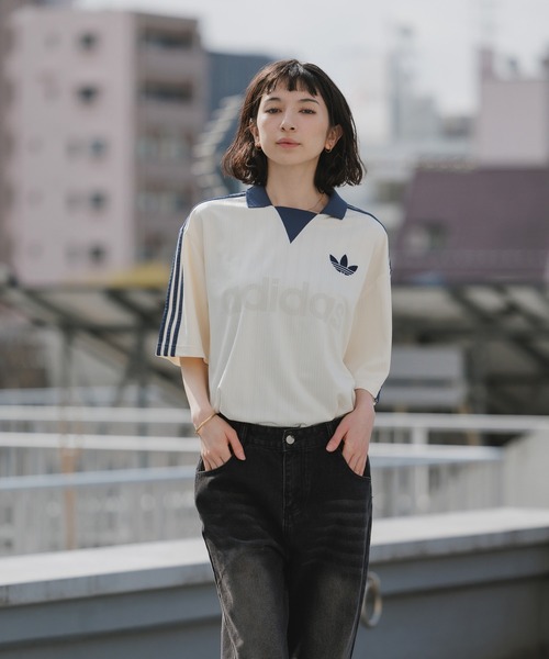adidas（アディダス） tシャツ COLLARED GOALIE 半袖トップス メンズ