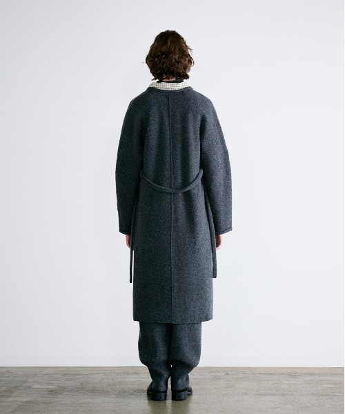 WALANCE（ワランス） カーディガン boiled wool long cardigan 