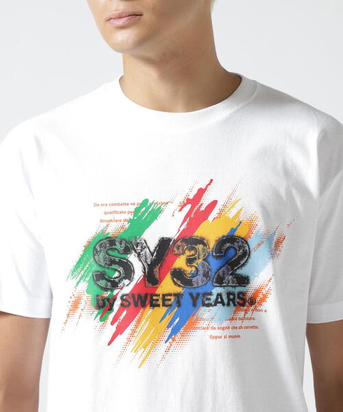 SY32-G Tシャツ 美品 Mサイズ SY32 by SWEET YEARS エスワイサーティトゥバイスィートイヤーズ